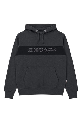 Sudadera con capucha - Lee Cooper - Gris