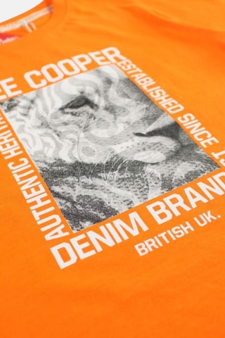 Camiseta - Lee Cooper - Naranja