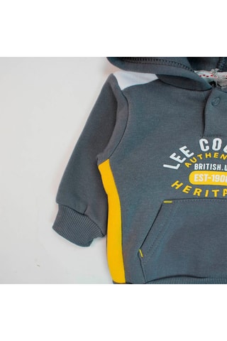 Sudadera con capucha y pantalón de chándal - Lee Cooper - Gris