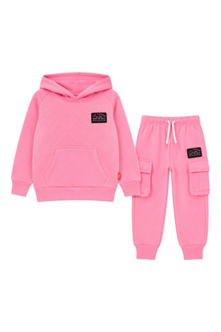 Sudadera con capucha y pantalón de chándal - Lee Cooper - Rosa