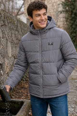Anorak con capucha - Lee Cooper - Gris