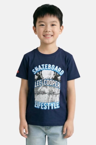 Camiseta - Lee Cooper - Azul marino