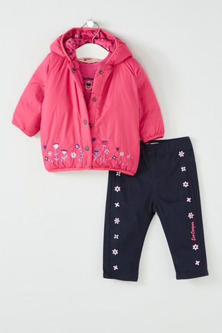 Conjunto de 3 piezas - Lee Cooper - Rosa