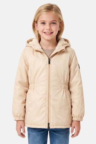 Parka con capucha - Lee Cooper - Beige