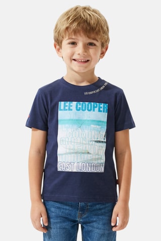 Camiseta - Lee Cooper - Azul marino