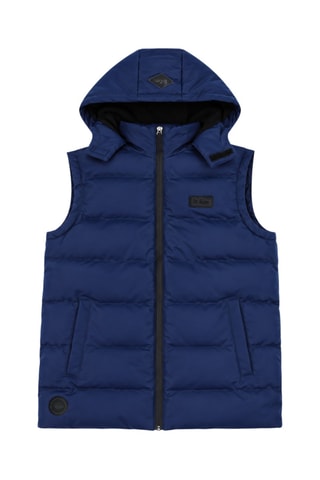 Chaleco con capucha - Lee Cooper - Azul marino