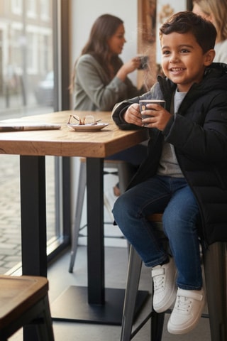 Anorak con capucha - Lee Cooper - Negro