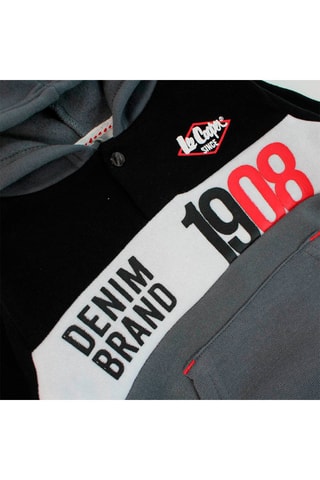 Sudadera con capucha y pantalón de chándal - Lee Cooper - Gris