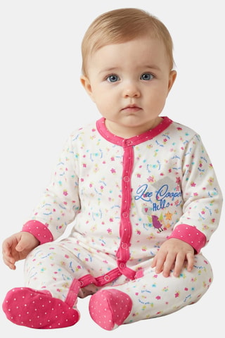 Conjunto de 3 piezas - Lee Cooper - Blanco y rosa