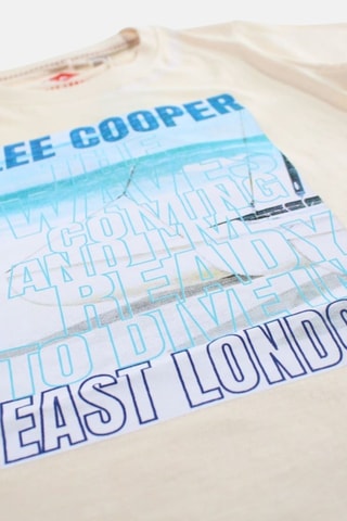 Camiseta - Lee Cooper - Beige