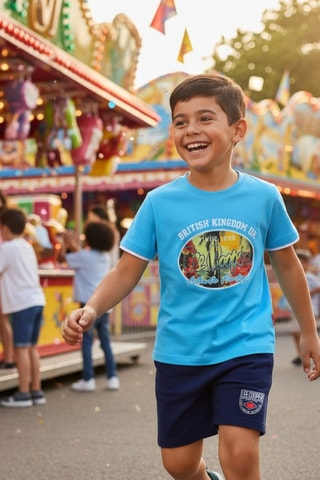 Camiseta y short - Lee Cooper - Azul