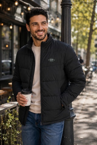 Anorak - Lee Cooper - Negro