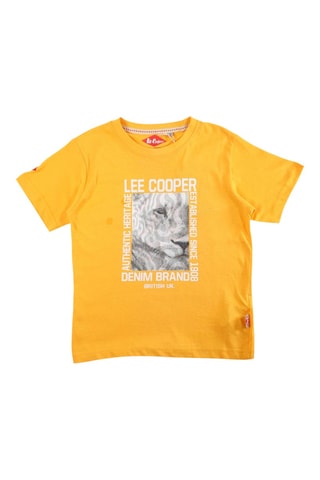 Camiseta - Lee Cooper - Amarillo