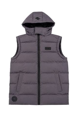 Chaleco con capucha - Lee Cooper - Gris