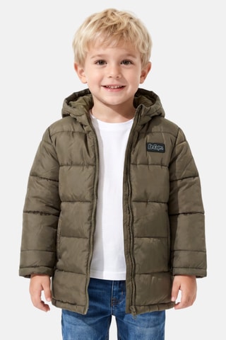 Anorak con capucha - Lee Cooper - Caqui