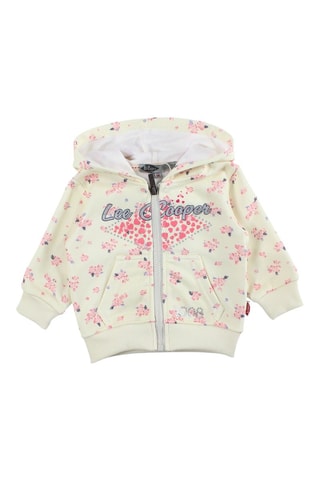 Sudadera y pantalón de chándal - Lee Cooper - Beige y rosa