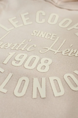 Sudadera con capucha - Lee Cooper - Beige