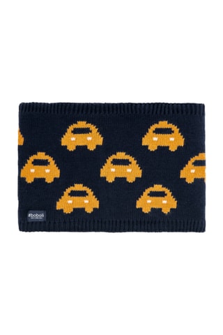 Tour de cou - Noir et orange