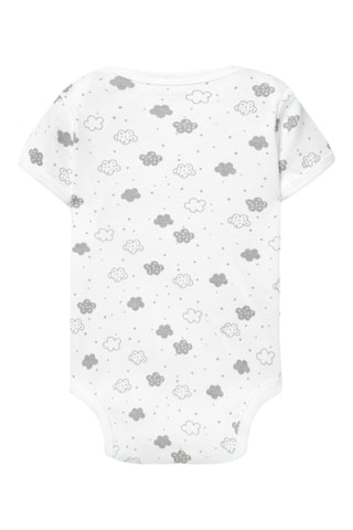 2 bodys - Blanc et gris