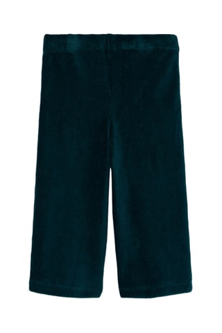 Pantalon en velours - Vert foncé