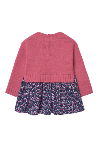 Robe trompe-l’œil - Rose