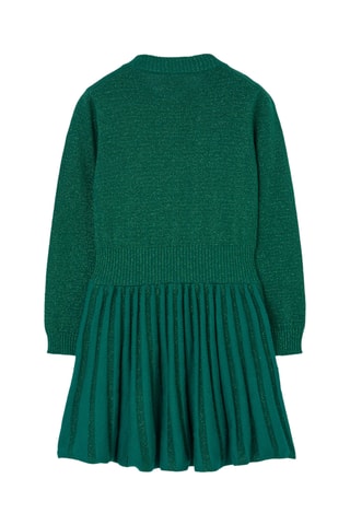 Robe trompe-l’œil - Vert foncé