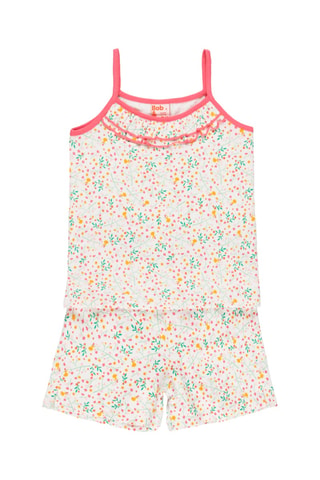 Pyjama - Blanc et rose