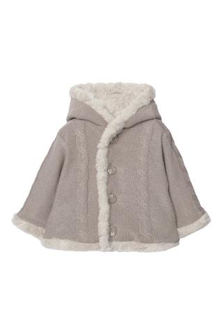 Veste réversible à capuche - Marron