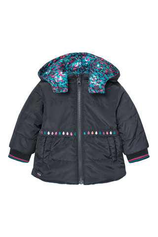 Parka réversible à capuche - Vert