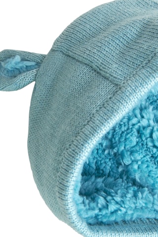 Gilet à capuche à oreilles - Turquoise