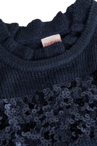 Robe pull - Bleu marine
