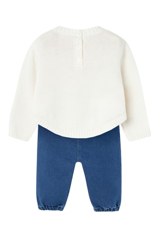 Pull et jegging - Blanc