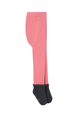 Collant trompe-l’œil - Rose