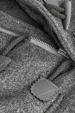 Manteau à capuche - Gris