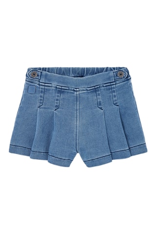 Short en jean - Bleu