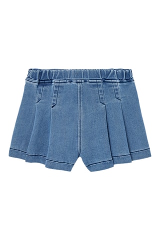 Short en jean - Bleu