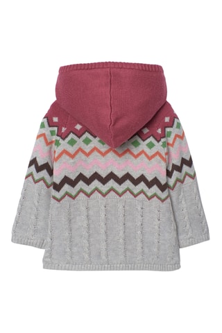 Gilet à capuche - Écru