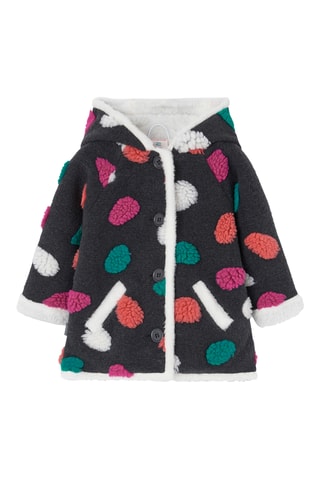 Manteau à capuche - Gris foncé