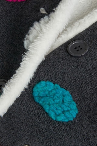 Manteau à capuche - Gris foncé