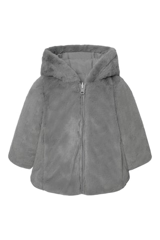 Doudoune réversible à capuche - Gris