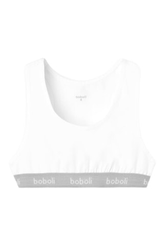 2 brassières - Blanc et gris