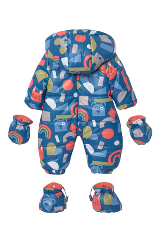 Combipilote à capuche - Bleu marine