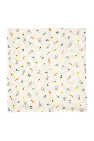 Couverture et attache-tétine - Écru