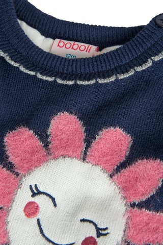 Robe pull - Bleu marine