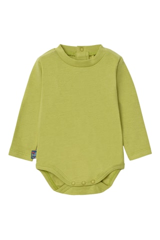 Body et salopette en velours - Vert