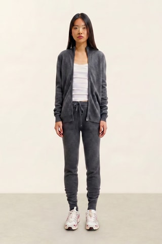 Gilet Ayr 100% cachemire, 2 fils - Gris