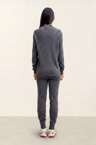 Gilet Ayr 100% cachemire, 2 fils - Gris