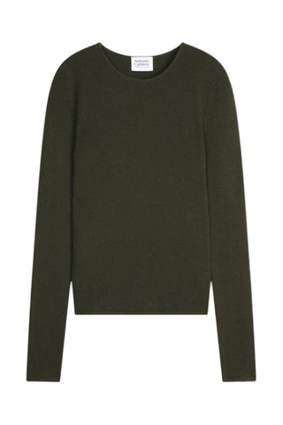Pull Ivy 100% cachemire, 4 fils - Col rond - Vert