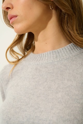 Pull Jetsan 100% cachemire, 4 fils - Col rond - Gris