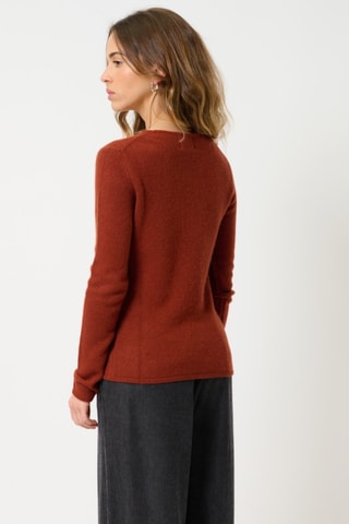 Pull Ivy 100% cachemire, 4 fils - Col rond - Beige